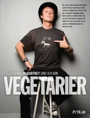 Sir Paul McCartney - Foto: PETA