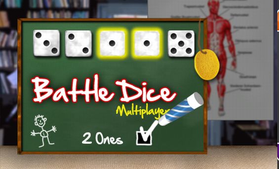 BATTLE DICE @ FUNWINGAMES - Free Online Games - Gratis Photoplay Skillgames